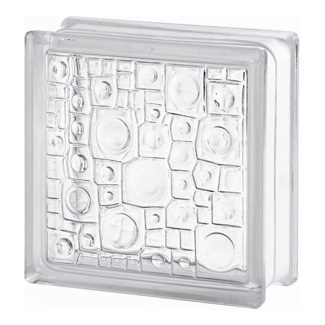 Lasitiili Vitrablok Sponge 1908/O väritön