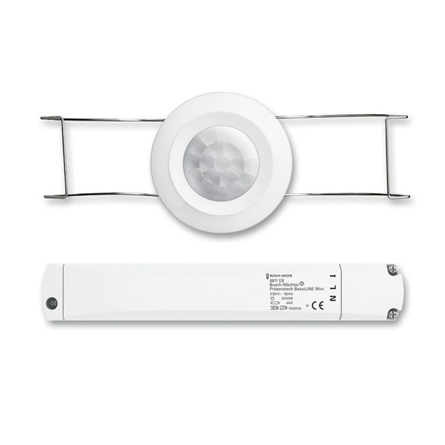 Läsnäolotunnistin ABB BasicLINE - 360 1000W/VA 230V IP20 UKA valkoinen