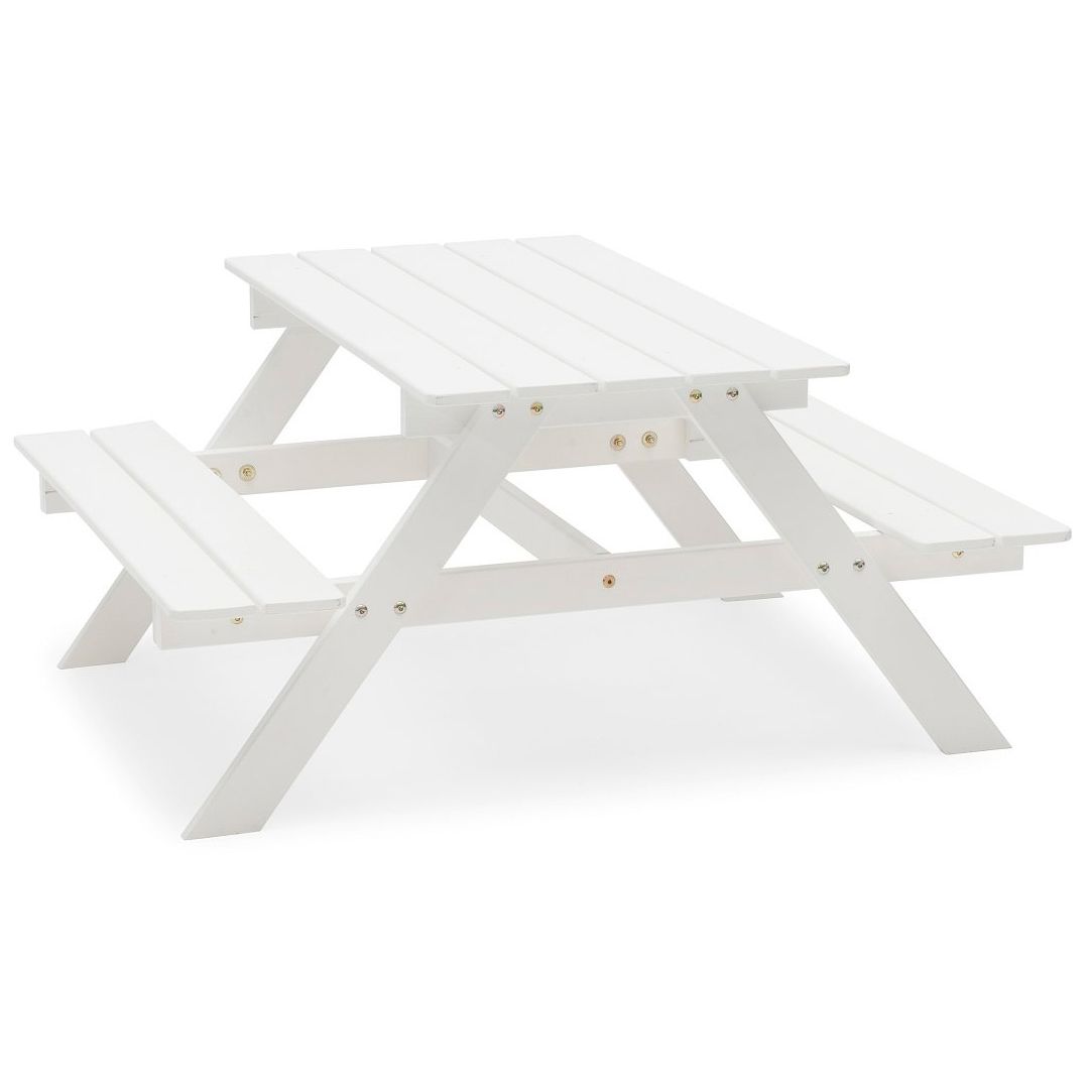 Lasten pöytäryhmä Picnic Mini valkoinen