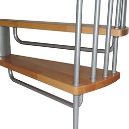 Lasten turvaeste Byggera Portofina- ja Venedig-portaisiin Ø1200-1400 mm harmaa