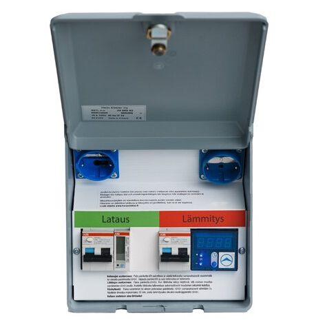 Pihakeskus / auton lämmitys- ja latausasema Harju Elekter 8MMO466S, 1x supersuko, 1x suko, 3.6kW(1x16A), hidaslataus