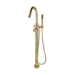 Lattiahana Interia Caral käsisuihkulla messinki