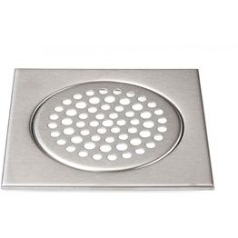 Lattiakaivon kansi Meltex neliö 197x197 mm ruostumaton teräs kiiltävä