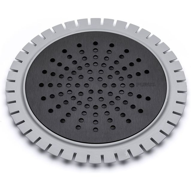 Lattiakaivon kansi Sun150 musta, mikrosementti