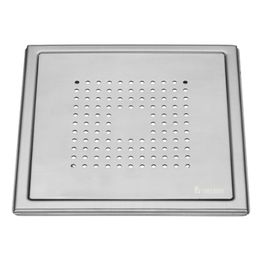 Lattiakaivon kansi Smedbo Outline Neliö 200x200 mattaharjattu rst