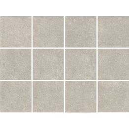 Lattialaatta Bien Arcides Smoke, himmeä, harmaa, 10x10cm