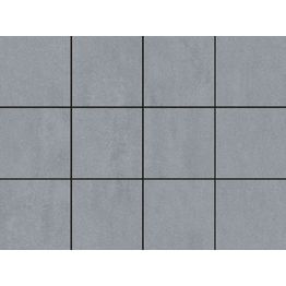 Lattialaatta LPC Minimal Grey 10x10 cm liimatäpläarkki harmaa