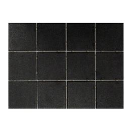 Lattialaatta Bien Tundra Dot, matta, musta, 10x10cm