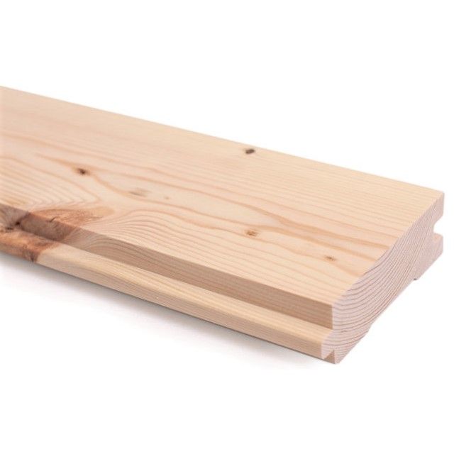 Lattialauta HLL 28x95 mm mökkilattialauta