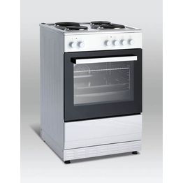 Lattialiesi Scandomestic SK403 valurautalevyillä 60cm valkoinen