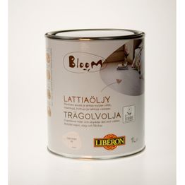 Lattiaöljy Liberon Bloom 1 l valkoinen (066956)