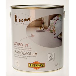 Lattiaöljy Liberon Bloom 2,5 l valkoinen (066955)