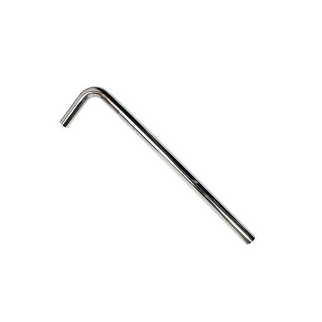 Lattiaputki kromattu D