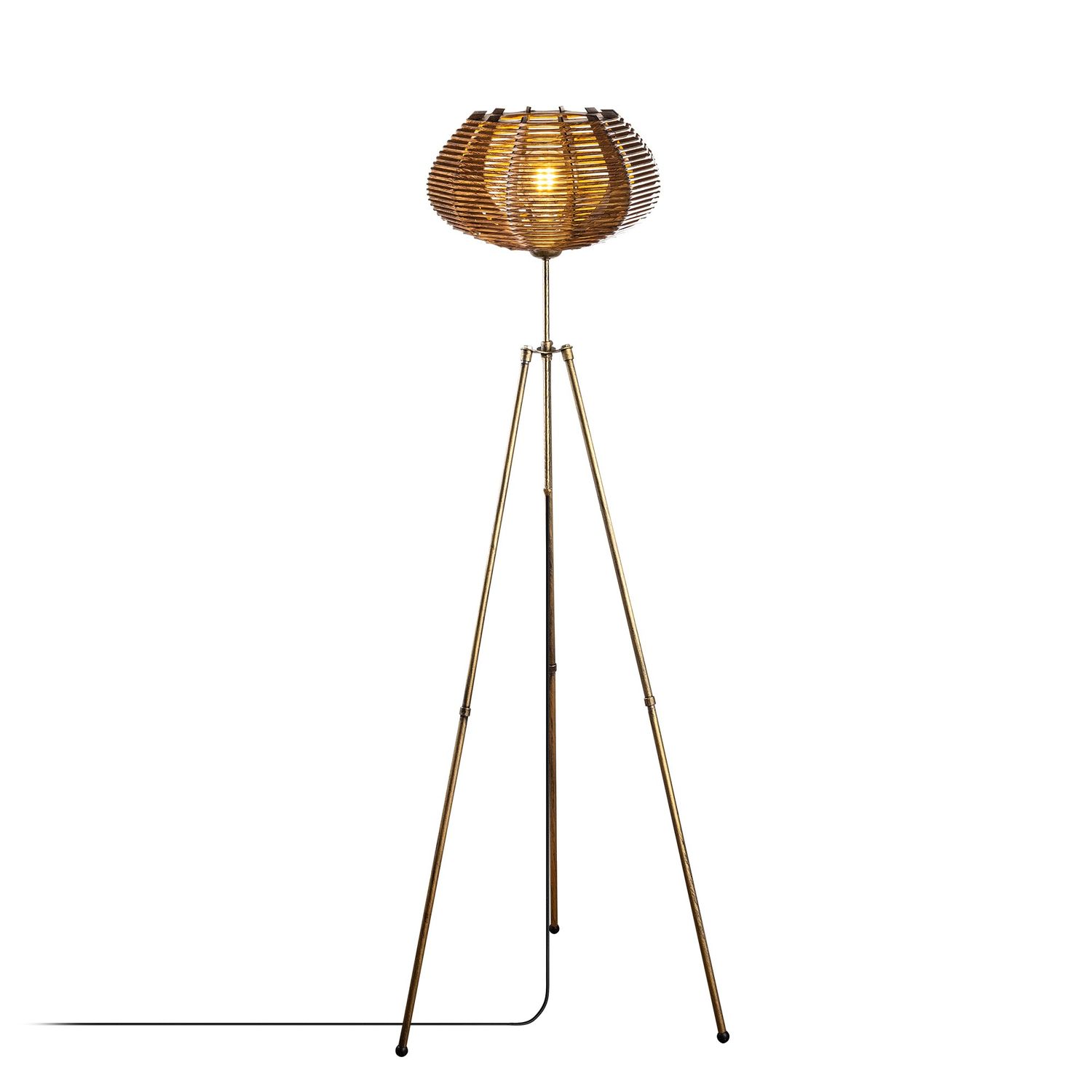 Lattiavalaisin Linento Lighting Ellipse, messinki