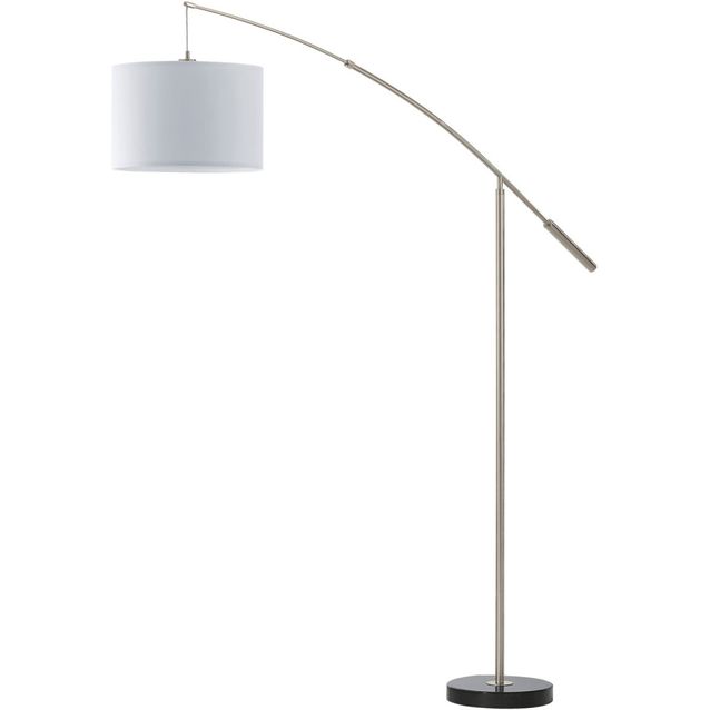 Lattiavalaisin Nadina 1790x380x1950 mm valkoinen/harjattu teräs