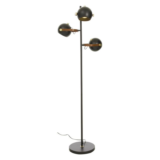 Lattiavalaisin Aneta Lighting Bow 3x7W Ø475x1520 mm IP20 GU10 musta