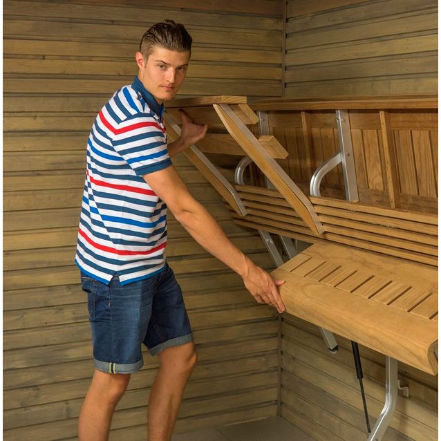 KIKKA lauderunkosarja seinälle kääntyvä alumiininen ruuvipaketti eri kokovaihtoehtoja