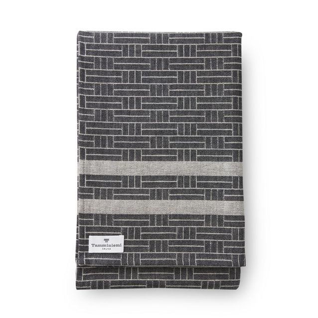Laudeliina Finlayson Tamminiemi 50x60 cm musta/pellava