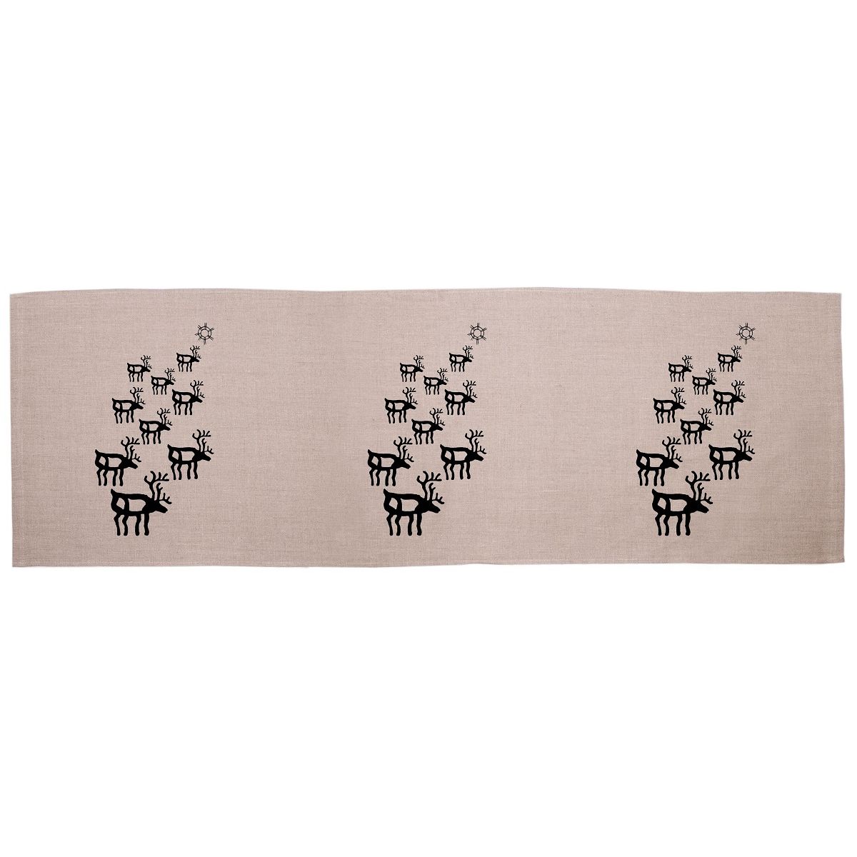 Laudeliina Pikkupuoti Porot Pellava 45x145 cm pellava