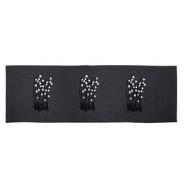 Laudeliina Pikkupuoti Suovilla Pellava 45x145 cm harmaa