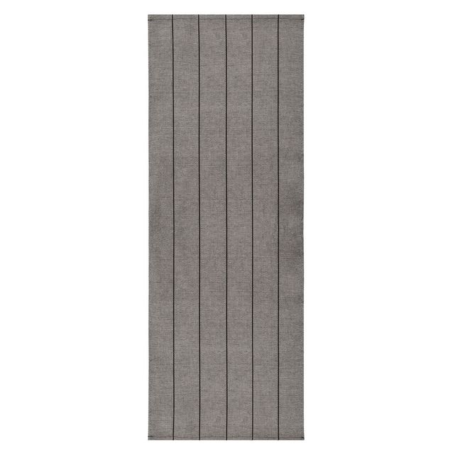 Laudeliina Sky Koivu 52x153 cm pellava harmaa/musta