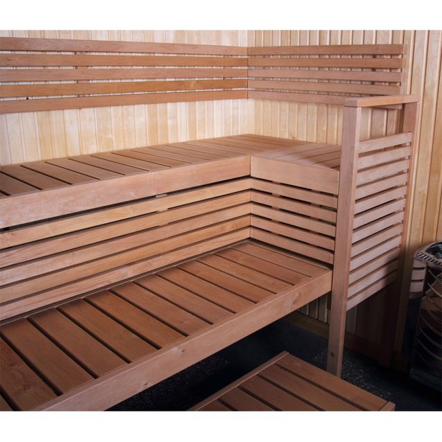 Laudepaketti Harvia Formula 22 2200/450 mm kulmalaude tervaleppä