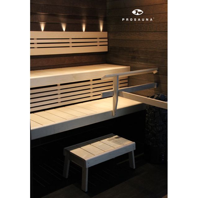 Laudepaketti Prosauna Basic 240 leveys max 2400 mm haapa 53/53