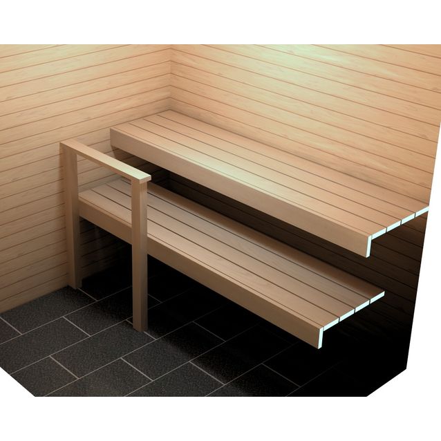 Laudepaketti Karava 1801-2100+548 mm tervaleppä