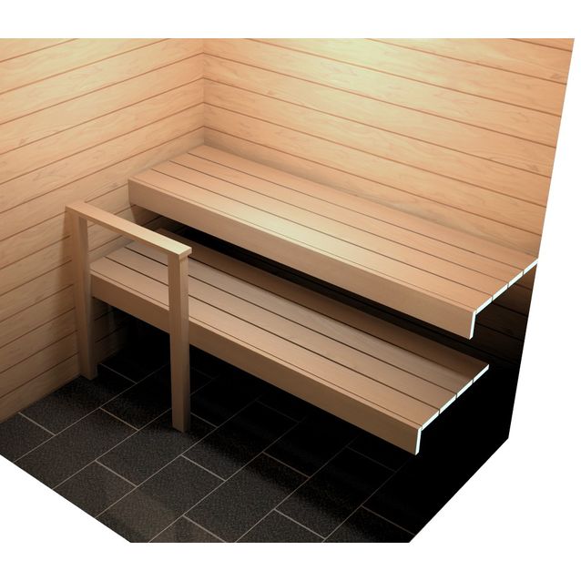 Laudepaketti Karava 1500-1800+628 mm tervaleppä