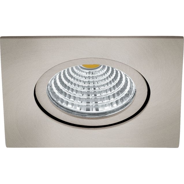 LED-alasvalo Eglo Saliceto 88x88 mm 2700K harjattu teräs