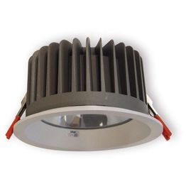 LED-alasvalo Ensto OPUS OPU30LWH IP65 3000 lm 840 valkoinen karkaistulla lasikuvulla ulkokäyttöön