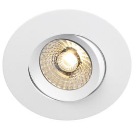 LED-alasvalo Hide-a-lite Comfort G3 Tilt 60° 2700K valkoinen