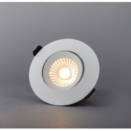LED-alasvalo Hide-a-lite Comfort G3 Tilt DALI 2700K valkoinen