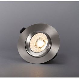 LED-alasvalo Hide-a-lite Comfort G3 Tilt Tune teräs