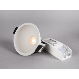 LED-alasvalo Hide-a-lite Globe G2 Recessed 2700K valkoinen