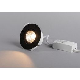 LED-alasvalo Hide-a-lite Optic Quick ISO 3000K musta