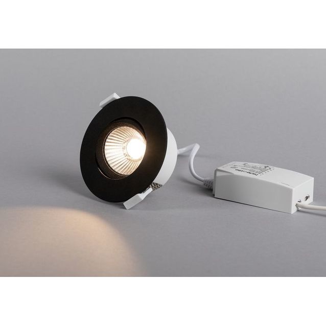 LED-alasvalo Hide-a-lite Optic Quick ISO 4000K musta