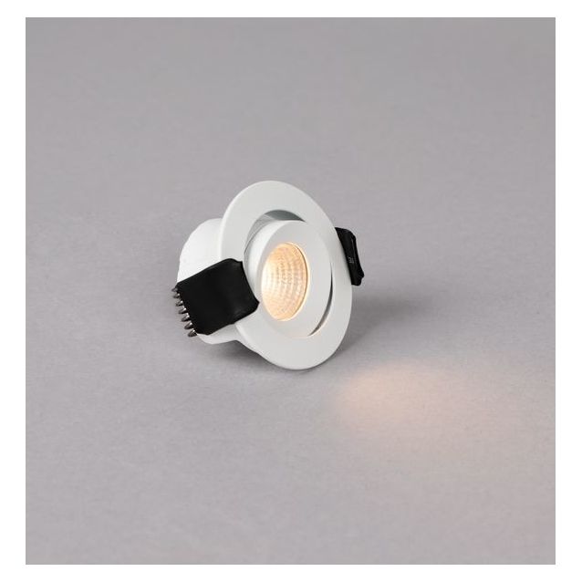 LED-alasvalo Hide-a-lite Optic XS Tilt 2700K valkoinen