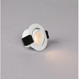 LED-alasvalo Hide-a-lite Optic XS Tilt Tune valkoinen