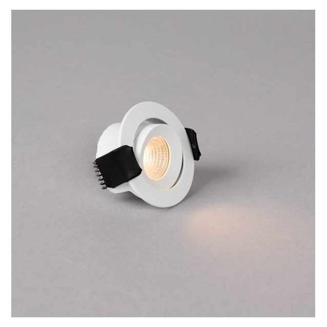 LED-alasvalo Hide-a-lite Optic XS Tilt Tune valkoinen