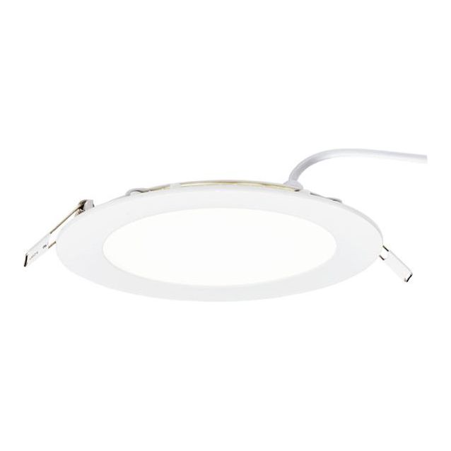 LED-alasvalo Limente DRI-09 Lux Ø 145x20 mm 9W IP44 upotettava valkoinen
