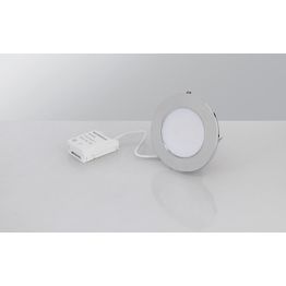 LED-alasvalo Malmbergs MD-232 10W, IP44, kromi