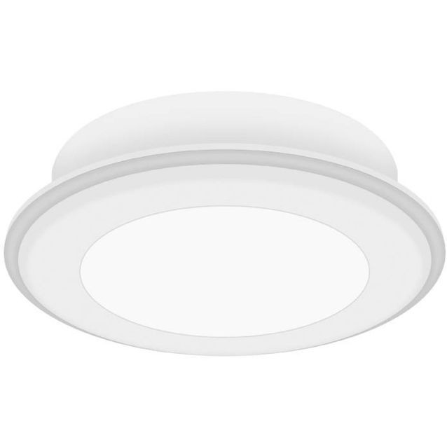 LED-alasvalo Nordlux Elkton 14 Ø14,5cm, valkoinen