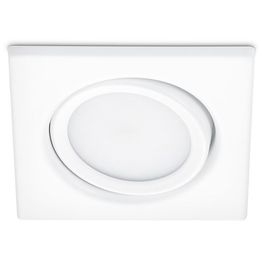 LED-alasvalo Trio Rila 80x34x80 mm IP20 mattavalkoinen