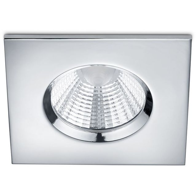 LED-alasvalo Trio Zagros 85x54x85 mm IP65 kromi