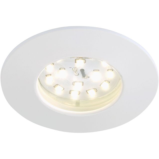 LED-alasvalo Briloner 5W IP 44 valkoinen