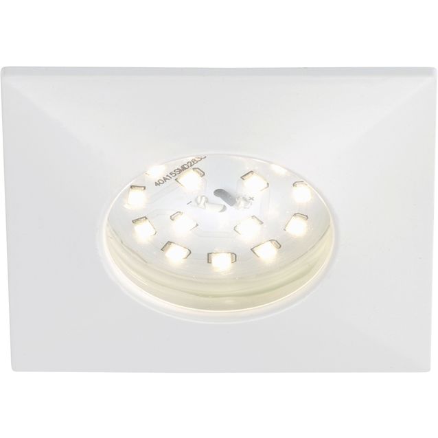 LED-alasvalo Briloner 5W IP 44 valkoinen