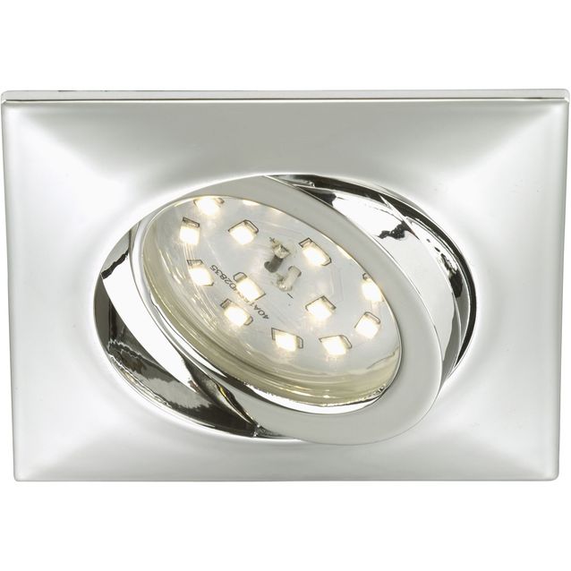 LED-alasvalo Briloner kohdistettava 5W kromi 