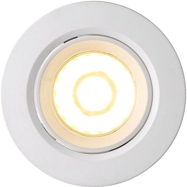 LED-alasvalo Nordlux Roar 6W IP23 himmennettävä valkoinen