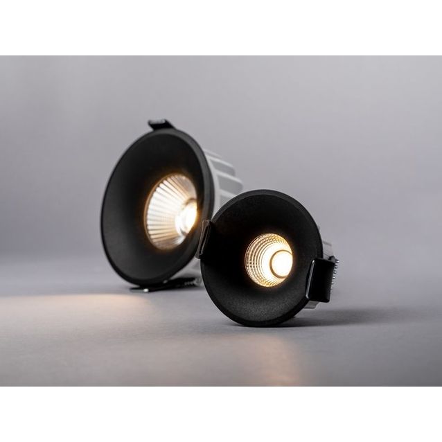 LED-alasvalon kehys Hide-a-lite Optic Deep XS musta